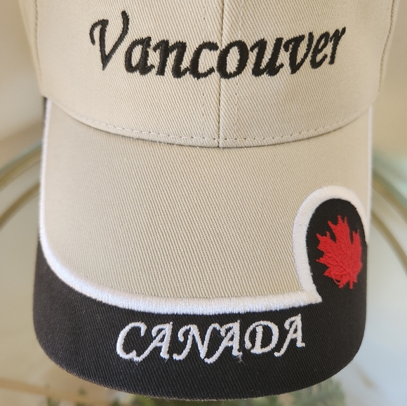VANCOUVER CANADA Baseball Cap Adjustable OSFM Unisex New - Picture 2 of 15
